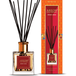 Odorizant pentru Casa - Areon Home Perfume Mosaic 150 ml - Sweet Gold