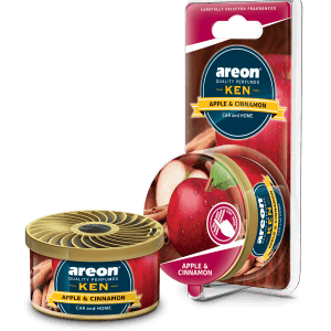 Odorizant Auto cu Gel - Areon Ken Blister - Apple & Cinnamon