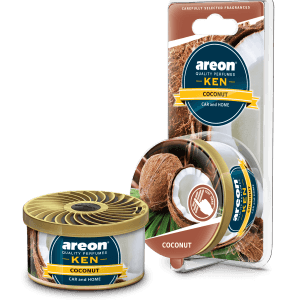 Odorizant Auto cu Gel - Areon Ken Blister - Coconut