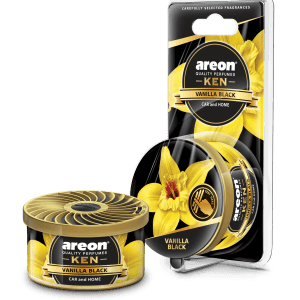 Odorizant Auto cu Gel - Areon Ken Blister - Vanilla Black