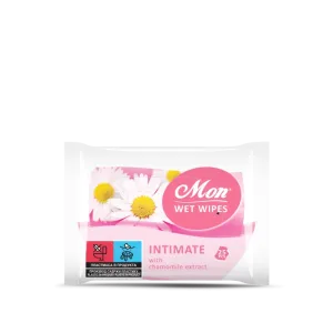 Șervețele umede antibacteriene - Areon Mon - Intimate