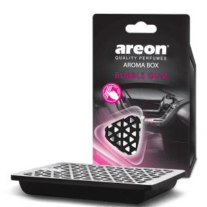 Odorizant Auto cu Eliberare Lentă - Areon Aroma Box - Bubble Gum
