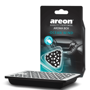 Odorizant Auto cu Eliberare Lentă - Areon Aroma Box - Ocean Wind
