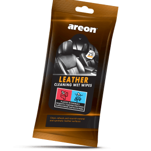 Servetele Auto Dedicate - Areon Car Cleaning Wipes - Leather Care