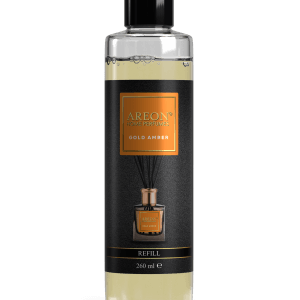 Rezerva Odorizant Casa & Birou - Areon Home Perfume Refill 260 ml Premium - Gold Amber