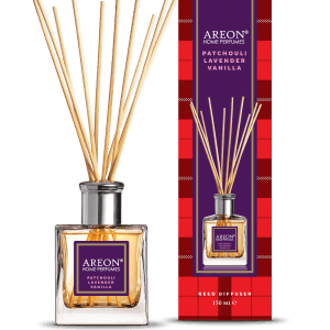Odorizant pentru Casa - Areon Home Perfume Tartan 150 ml - Patchouli, Lavander & Vanilla