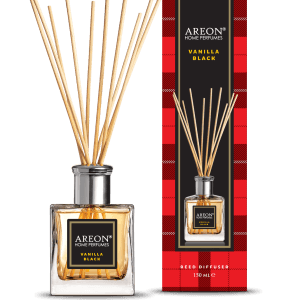 Odorizant pentru Casa - Areon Home Perfume Tartan 150 ml - Vanilla Black