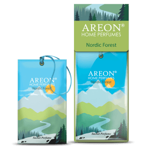 Săculeț parfumat pentru casă și birou - Areon Perfume Sachet Classic - Nordic Forest