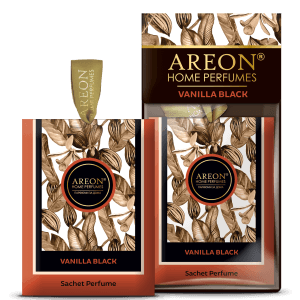 Săculeț parfumat pentru casă și birou - Areon Perfume Sachet Premium - Vanilla Black