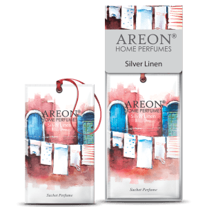 Săculeț parfumat pentru casă și birou - Areon Perfume Sachet Classic - Silver Linen