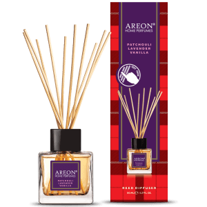 Odorizant pentru Casa - Areon Home Perfume Tartan 50 ml - Patchouli, Lavander & Vanilla