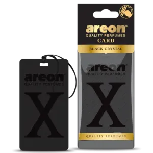 Odorizant Auto - Areon X Card - Black Crystal
