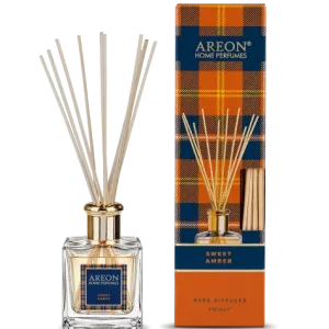Odorizant pentru Casa - Areon Home Perfume Tartan 150 ml - Sweet Amber