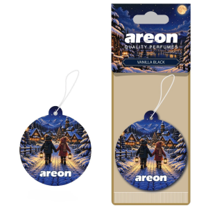 Odorizant Auto – Areon Dry Crăciun – Vanilla Black