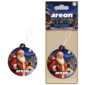 Odorizant Auto – Areon Dry Crăciun - Apple & Cinnamon